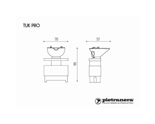 Мойка парикмахерская TUK PRO