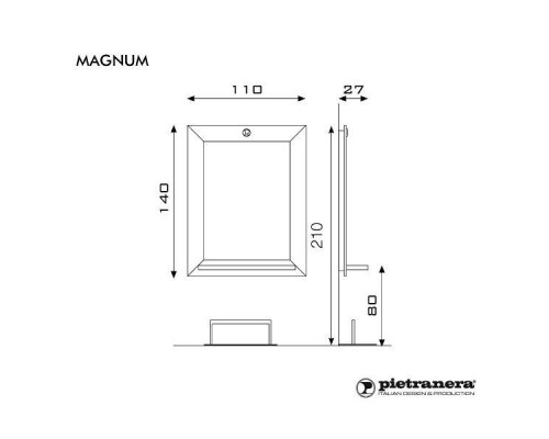 Зеркало парикмахерское MAGNUM